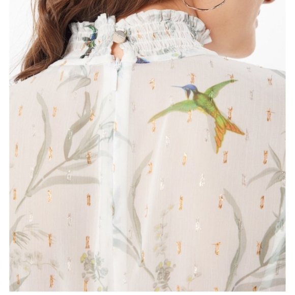 🍒NWT🍒 TED BAKER HUMMINGBIRD DRESS - Picture 8 of 10